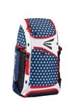 Easton | E610CBP Catcher's Backpack Equipment Bag | Baseball & Softball | Stars & Stripes