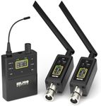 HHLPRO Stereo Wireless in Ear Monitor System, 902-927MHz, 6 Monitor Modes
