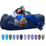 AlphaBeing Inflatable Lounger - Best Air Lounger Sofa for Camping, Hiking - Ideal Inflatable Couch for Pool and Festivals - Perfect Inflatable Beach Chair for Adults