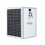 WAAREE II 125 Watt Solar Panel II Mono PERC Solar Panels II Modules II Use for Mobile Charging, Off Grid and on Grid System (125 Watt Pack of 2, 250 Watt)