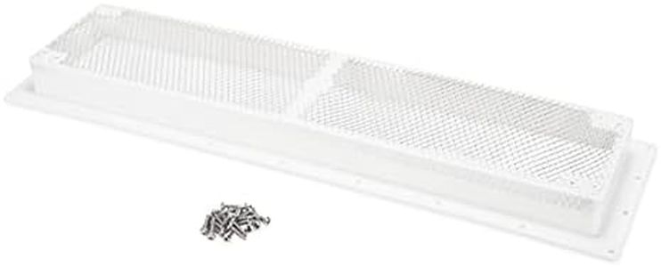 Camco 42161 Bladeless RV Refrigerator Vent Fan, White, 12-Inch