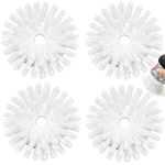 Palm Brush Refills for OXO Good Grips Soap Dispensing Dish Brush - 4 Pack Cleaning Replacement Brush Head for OXO Palm Brush(White)