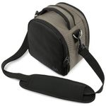 VG Steel Gray Laurel DSLR Camera Carrying Bag with Removable Shoulder Strap for Sony Cyber-Shot DSC-HX100V Digital SLR Camera