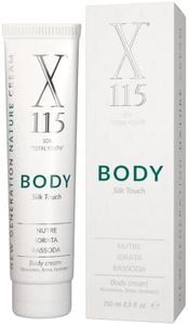 X115 BODY | Crema Corpo | IDRATANTE, RASSODANTE, ANTIAGE | Uomo e Donna | Con Acido Ialuronico, Complesso Antiadipe, Olio di Germe di Grano | 250ml