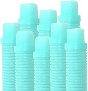 Puri Tech 8 Pack Swimming Pool Cleaner Vac Vacuum Kreepy Krauly Baracuda Hose 1.5 inch by 48 Foot Aqua