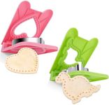 Vodolo 2PCS Sandwich Maker,Sandwich Cutters for Kids Lunch,Crustless Breakfast Sandwich Cutter and Sealer Set Great for Children Boys Girls Lunchbox and Bento Box