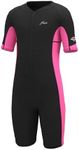 Hevto Kids Wetsuit Shorty for Girls