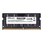 PNY Performance 16GB DDR4 DRAM 3200MHz (PC4-25600) CL22 (Compatible with 2933MHz, 2666MHz, 2400MHz or 2133MHz) 1.2V Notebook/Laptop (SODIMM) Computer Memory Kit – MN16GSD43200-TB