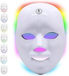 R A Products Rechargeable led light therapy for face blue light therapy for acne led therapy mask for face