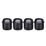 Yosoo Health Gear Kayak Scupper Stopper, 4 PCS Boat Canoe Drain Plugs Kayak Scupper Bungs Replacement for Kayak Canoe Marine Boat Drain Holes