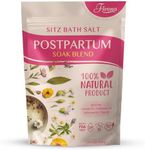 FIVONA Postpartum Soak Blend - Epsom Salt with Essential Oils Blend for Sitz Bath Soaking, Perineal Care, Fast Postpartum Recovery & Hemorrhoid Treatment, Essential Mix for New Mom