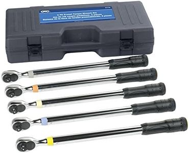 OTC Tools 5776 5 Piece Preset Torque Wrench Set