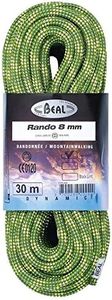 Beal Rando 8MMx20M Green Climbing Rope 20 m