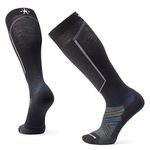 Smartwool Ski Targeted Cushion Extra Stretch OTC Socks, BLACK, Medium