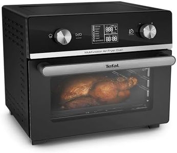 Tefal FW6058 Multifunction Air Fryer Oven Heißluftfritteuse und Multifunktionsofen | 20 L Kapazität | 10 Auto-Programme | energiesparend | digitales Touchdisplay | inkl. Zubehör, Schwarz