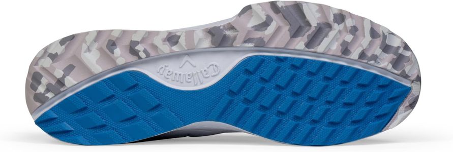Callaway GTX Waterproof Spikeless Golf Shoes, White/Blue, UK 8