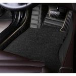 NEXTA 9D Premium Custom Fitted Car Tray Mats Compatible with Toyota Urban Cruiser - (Full Black)