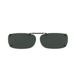 Dioptics Unisex's Haven a Rec Clip on Sunglasses, Black, 52 mm