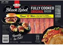 Evaxo Black Label Fully Cooked Bacon (1 pk. / 10.5 oz., 72 ct.)