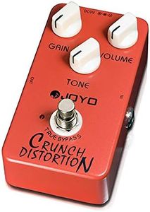JOYO Distortion Pedal Crunch Distortion of British Classic Rock Distortion Effect for Electric Guitar - True Bypass (JF-03)