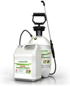 LawnLift Grass Painting Kit- Includes Professional 1 Gallon Sprayer & 64oz. (Gren) Ultra Concentrated Grass Paint Bottle = up to 5 Gallons Usable Product & Covers *up to 2000 Sq Ft. *coverage depends