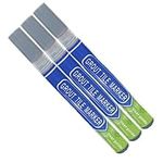 3Pcs Grout Pen Repair Pen Set(3Pcs Light Grey) Waterproof Marker Grout Restorer Pen for Wall Floor Tile Lines