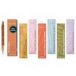 Folkulture Incense Sticks - Pack of 6 Incenses - 120 Fall Incense Sticks, Incense-Sticks | Lavender Incense Sticks, White Sage Incense Sticks, Vanilla Incense Sticks, Incense Sticks Non Toxic