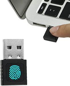 REUMAR USB Windows Hello Fingerprint Reader for PC or Laptop，Windows 10 Key, Windows Fingerprint login Key， Fingerprint Scanner, Windows Security Key, Anti-Spoofing, Speedy Matching Multi Biometric