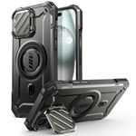 SUPCASE UB Mag XT for iPhone 15 Case 6.1" with Camera Cover, [Compatible with MagSafe] Heavy Duty Rugged Case with Built-in Kickstand…