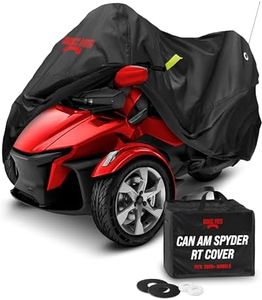 Badass Moto for Can Am Spyder Cover RT Limited. 2020-2024 Heavy Duty Cover for Waterproof Outdoor Storage Fits 2020-2024 Can Am Spyder RT Limited Accessories and Sea to Sky. Ultimate All Season Cover