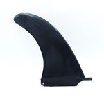 Namvo 10-inch Soft Top Surf Fin for SUP Surfboard, Softboard, Paddleboard, Surfing Boards, Soft Fins Replacement - Black