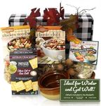 Gift Basket Village Warm and Cozy Gift Box - Includes Crackers, Soup Bowls and Savory Soups - Get Well Soon Gifts for Women and Men - Comfort Food Gift Box for Cold Weather, Winter, Autumn & More