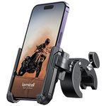 Lamicall Motorcycle Phone Holder for Filming - 【1s Quick Release】 Universal Motorbike Phone Mount, Phone Holder Bike for iPhone 16 15 14 13 12 11 Pro Max Plus Mini, Xs, Samsung S24 Ultra, All Phones