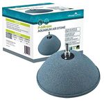 allpondsolutions Ceramic Pyramid Air Stone Diffuser For Aquarium Fish Tank or Pond Use - 3 Sizes - 6cm / 8cm / 10cm (1, P-AIR-100 (10cm))