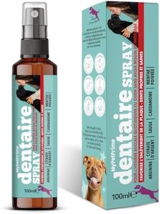 MyPetPrime Spray Dentaire Chien | avec Argent Citrate et Arginine Menthe Fraîche | Sans Rinçage ni Brossage | Élimine Mauvaise Haleine | Remplace brosse a dent chien | Anti Tartre et Mauvise Haleine