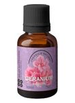 Heilen Biopharm Geranium Essential Oil - 15 mL Per Bottle Pack of 1 (Pelargonium Graveolens) For Skin Nourishment & Insect Repellent