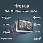 Fire HD 8 tablet, 8" HD display, 32