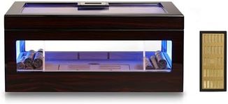 Woodronic LED Lighted Humidor Cigar