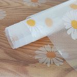 Shelf Liner, ninecessary Drawer Liners 12 Inch x 20 FT (12 x 240 inch), Non Adhesive Shelf Liners, Washable Cupboard Mats for Cabinet, Pantry, Shelves (Daisy Style)