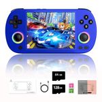 NULA RG40XX H Retro Handheld Game Console, Built in 13000+Games 64G+128G with RGB Lighting, 4.0-inch IPS Screen Linux System Arcade ARM Cortex-A53, Support Bluetooth 5G WIFI Battle