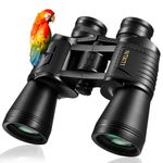 LUXUN Binoculars for Adults High Powered,20x50 Binoculars with BAK4 Prism FMC Lens, Waterproof Binoculars for Bird Watching, Hunting, Football Games, Travel and Cruise with Carrying Bag and Strap