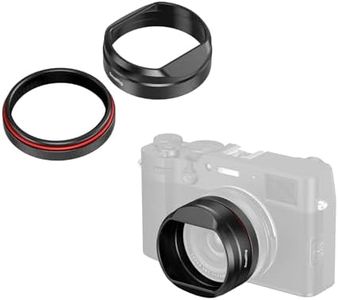SmallRig X100VI Square Lens Hood Sun Shade, Shading Hood for FUJIFILM X100VI / X100V, Lens Hood Sun Shade,Aluminum Alloy, Anti-Scratch Protective Cover, Compatible with Filters,Anti-Glare- 5848