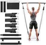 Belle Vous Pilates Bar Kit with 4 R