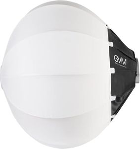 GVM 200W LED Video Light with Lantern Softbox, SD200B Continuous Lighting Kit with Bluetooth Mesh Network/DMX Control, 2700K-6800K Studio Light Photography Lighting Kit, 45400lux/1m, 12 Scene Effects