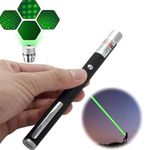 DZOPE Ultra Powerful Green Laser Pointer Pen, 1000 FT Range with Adjustable Cap for Presentation, Long Range Laser Beam with Extra Disco Light Effect, Ideal for Project Design and Professional Use_