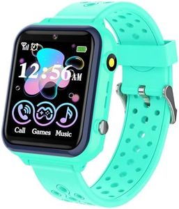 Smooce Kids Smart Watch Phone,Boys Girls Kids Smartwatch with Calling SOS Puzzle Games Music Camera Video Alarm Recorder for 3-12 Years Old Children Gifts