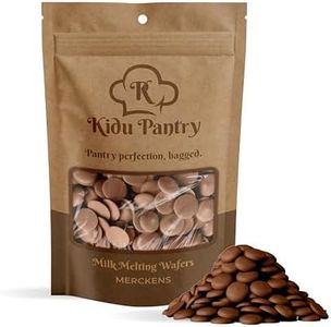 Merckens Chocolate Melting Wafers Bulk Bag Perfect For Dipping, Deserts, Baking And More (1 Pound, Milk 2026)