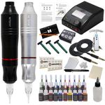 Hildbrandt Complete Javelin Advanced Tattoo Pen Kit with 20 Truecolor Ink Set Machine Gun