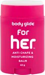 For Her 42g - Body Glide Anti Chafe Balm | Chafing stick with added emollients | Great for dry, sensitive skin or sensitive areas | Use on chest, bra, butt, groin, arm, and thigh chafing