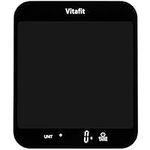 Vitafit 15kg Digital Kitchen Scales, Weighing Professional Since 2001, Food Scales Kitchen in Grams and Ounces, 1g/0.1oz Precise Graduation, Batteries Included, Black